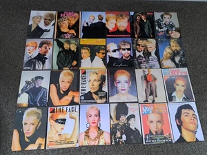 Annie lennox eurythmics set of 24 post cards superb condition A+ postcards - Picture 1 of 1