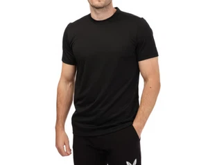 Castore Sportswear Men's T-Shirt S/S Black Training Top - New - Picture 1 of 3