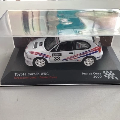 Altaya 1/43 collection voiture rallye  , Toyota Corolla WRC 2000 - Photo 1/4