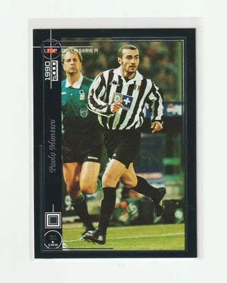 2000 PANINI BEST OF SERIE A 1990-2000 [PAOLO MONTERO] JUVENTUS - Изображение 1 из 2