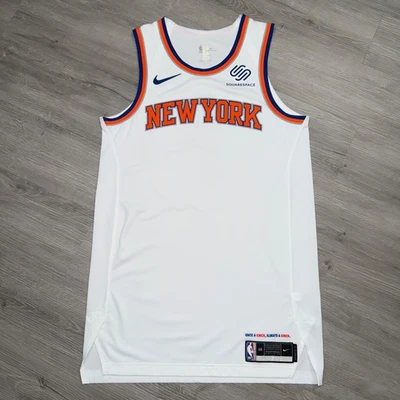 New York Knicks Pro Cut Nike Jersey 46 +4 Large Authentic Team Issue Game Blank - Image 1 of 4