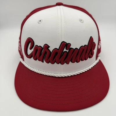 Arizona Cardinals Hat Cap Snap Back Mens One Size NFL Football Rope New Era - Image 1 of 4