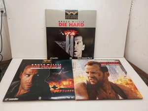 Die Hard Trilogy Widescreen Laserdisc LD Lot of 3, 1, 2, With a Vengeance Willis - Picture 1 of 16