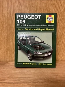 Peugeot 106 Service and Repair Manual (Haynes Service and Repair Manuals), (L5) - Foto 1 di 5
