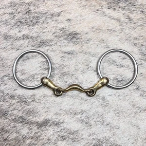 Snaffle sciolto 5" con porta mezza luna - Foto 1 di 1
