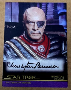 Star Trek Movies in Motion A57 Christopher Plummer Autogramm - verschmiertes Auto - Bild 1 von 3