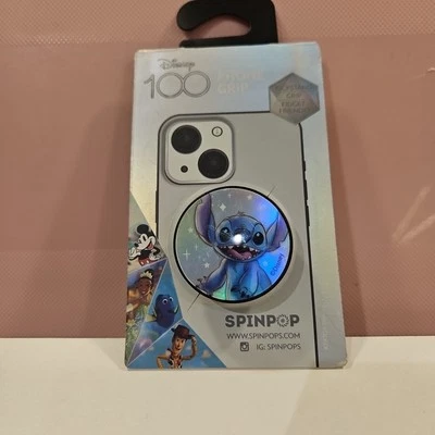 全新带标签 Lilo & Stitch 迪士尼 100 年庆典 iJoy Spinpop 手机手柄 — 第 1/4 张图片
