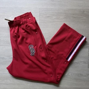Vintage 90s Guess Track Pants Red Men’s Size XL Tear Away Pants B5 - Picture 1 of 14