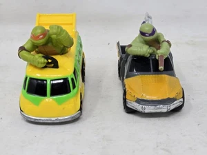 Teenage Mutant Ninja Turtles T-Machines Donatello Don Viola TMNT Cars Giocattoli 2014 - Foto 1 di 7