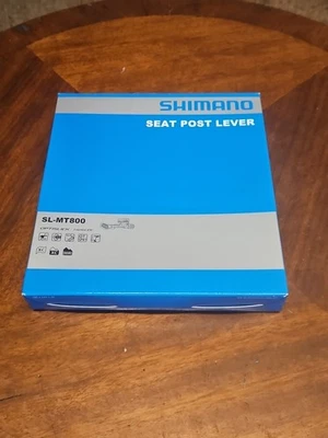 Alavanca de assento ajustável Shimano conta-gotas MT800-L I-Spec montagem EV mão esquerda - Imagem 1 de 4