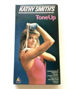 KATHY SMITH'S TONE UP EXERCISE WORKOUT 1986 VHS VIDEOTAPE LIKE NEW CONDITION - Imagen 1 de 5