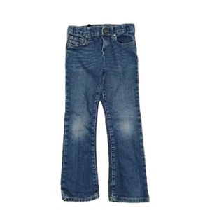 Children's Place dark fade wash bootcut jeans - Picture 1 of 4
