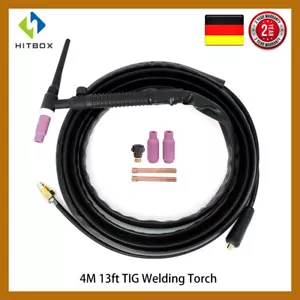 150A TIG quemador de soldadura WP 17V 4m para TIG máquina de soldadura Lift TIG soldador 10-25 - Imagen 1 de 8