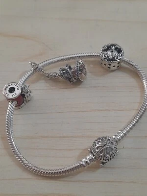 Pandora Cinderella Charm Bracelet - 19cm - Image 1 of 4
