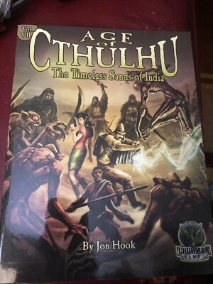 Age of Cthulhu: The Timeless Sands of India, Goodman Games GMG7007, 2012, USADO EN EXCELENTE ESTADO Foto 1 de 2