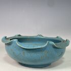 9.0&quot; china antique song dynasty ru porcelain blue louts leaf mouth brush wash