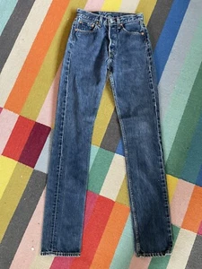 Vintage Levi’s 27x38 Women’s Button Fly Made In USA (26x36 Actual) - Picture 1 of 7