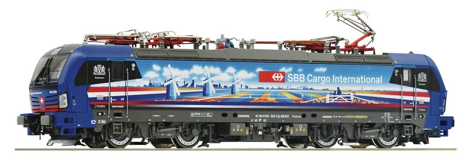 Roco 71949 193 525 Hupac/SBB Cargo Int Paysages De Mills Sur Parties Latérales, - Photo 1/1