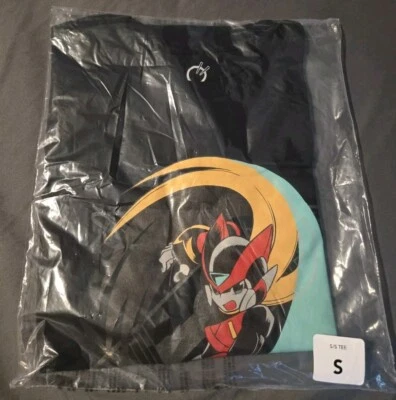SDCC 2024 Udon Mega Man Zero Foil T-Shirt Size S - Image 1 of 2