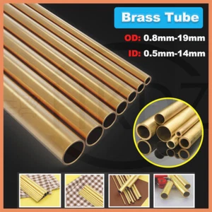 Tubo tondo ottone OD 0,8mm 0,9mm 1mm 1,2mm 1,5mm 2mm 3mm 4mm -19mm lunghezze 300mm - Foto 1 di 209