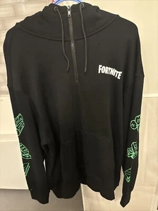 H&m Fortnite Quarter Zip Hoodie Kids Xl - Picture 1 of 4