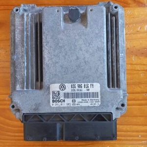 CALCULATEUR  VW GOLF  2.0 TDI -DÉCODÉ-BOSCH EDC16U1 0281011903 / 03G906016 FM - Picture 1 of 2