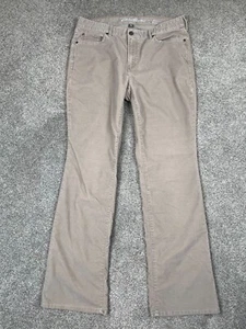 Eddie Bauer Pants Womens T14 14 Tall Curvy Bootcut Corduroy Stretch Grandpacore - Picture 1 of 8