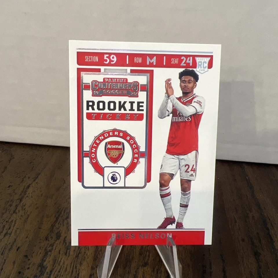 REISS NELSON 2019/2020 Panini Chronicles Contenders RC Rookie Ticket RT-13 Card - Image 1 of 4