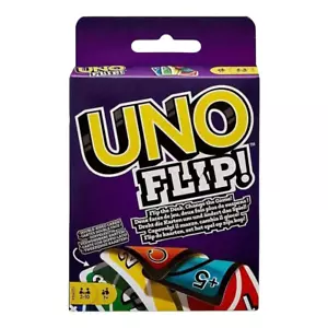 Mattel UNO Flip! Juego Familiar de Cartas Doble Cara para 2-10 Jugadores Edad 7+ NUEVO - Imagen 1 de 7