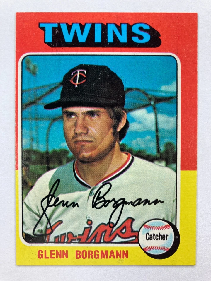 1975 Topps #127 Glenn Borgmann (Minnesota Twins) - Image 1 of 2