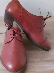 Women's CAMPER Leather Low Heeled Lace Loafers # 21842-008 EU 36 US 6 - Picture 1 of 12