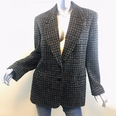 Blazer Worthington Vintage Feminino 14 Jaqueta Terno Grande 2 Parte Inferior Decote V Frente - Imagem 1 de 4