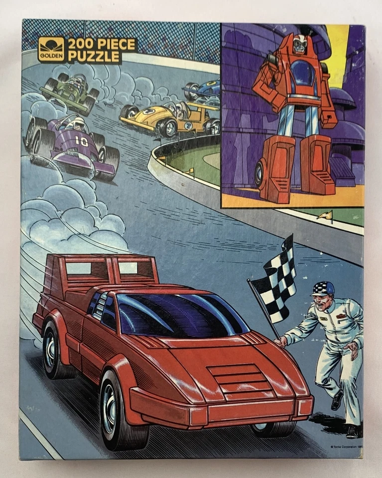 1985 Go Bots Mighty Robots 200 Piece Jigsaw Puzzle Golden Brand New FREE SHIP - Image 1 of 1