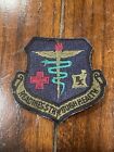 READINESS THROUGH HEALTH SQUADRON PATCH RARE VTG USAF 80S SUBDUED MEDICAL 4"