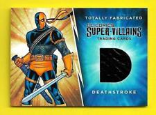 2015 Cryptozoic DC Comics Super Villains Totally Fabricated Deathstroke TF-10