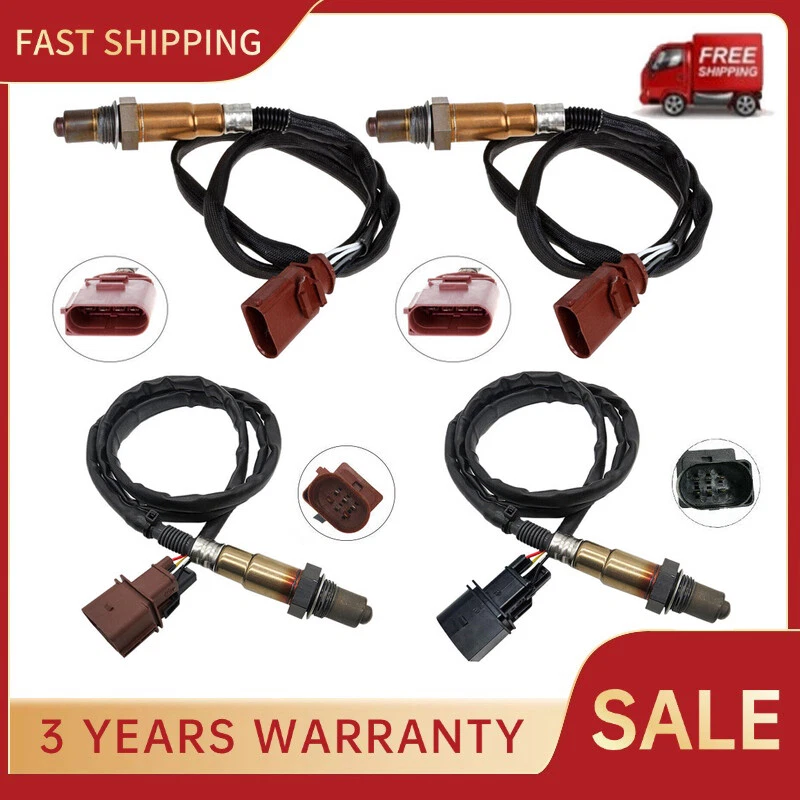 Juego de 4 sensores de oxígeno Upstream & Downstream para PORSCHE CAYENNE 3.2L V6 2004-2006 Foto 1 de 4