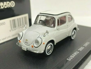 1/43 EBBRO 43074 SUBARU 360 (1963) GREY diecast model car JDM - Picture 1 of 12