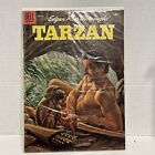 Orig "Tarzan" février 1955 #65 bande dessinée âge d'or sur carton avec plastique