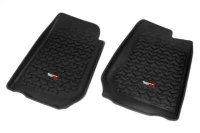 Rugged Ridge Floor Liner Front Blk Fits 2007-18 Jeep Wrangler Unlimited JK 4 Dr - Image 1 of 4