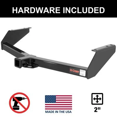 CURT 3 级拖车挂接适用于 1999 - 2003 道奇 Ram 2500 Van,2 英寸接收器 — 第 1/4 张图片