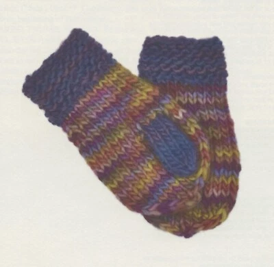 Sheep Shop Yarn Company Knitting Pattern 019 Two-Tones Toddler Mittens - Child - Image 1 of 3