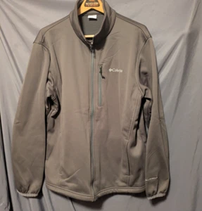 Columbia Omni Heat Shield Interchange Zippered Jacket Coat Grey Men Large - Picture 1 of 6