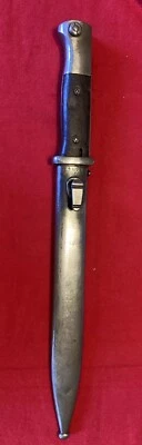 Scarce 1938 German K 98 bayonet matching numbers, Jos. Corts Sn.- maker - Image 1 of 4