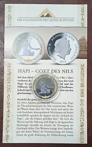 ~Solomon Islands~2 Dollars~2016~Hapi Gott des Nils~.925 Silber~PP~Zertifikat~ - Bild 1 von 2