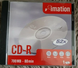 Imation CD Rohlinge CD-R 700 MB 1 Stück Neu - Bild 1 von 3
