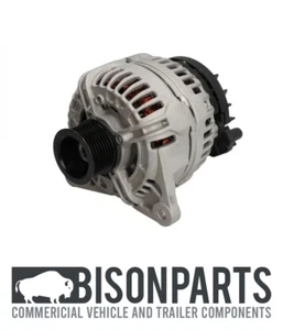 "LICHTMASCHINE MIT RIEMENSCHEIBE 24V 80AMP NEUE EINHEIT PASST FÜR DAF CF65, LF45 & LF55 2001-2013 - Bild 1 von 11