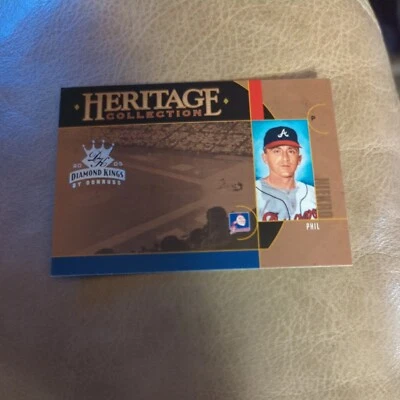 2005 Diamond Kings Heritage Collection Phil Niekro #HC21 Atlanta Braves - Image 1 of 2