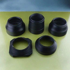 5x MAMIYA RUBBER LENS HOOD 77 mm, M RB67 RZ67 M645 127-250 145 no 1 2 e77 ☆☆☆ - Picture 1 of 5