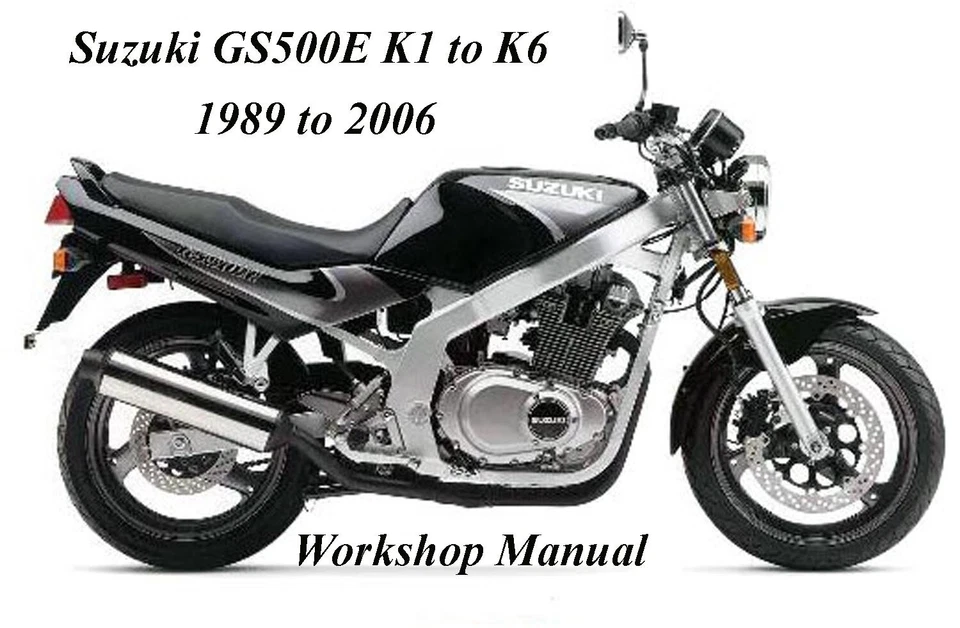 РУКОВОДСТВО ПО ЭКСПЛУАТАЦИИ SUZUKI GS500E 1989–2006 K1–K6 — PDF-файлы - Изображение 1 из 2