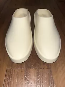 Fear Of God ‘The California’ Cream Mule Slides - Size 12 - Picture 1 of 11
